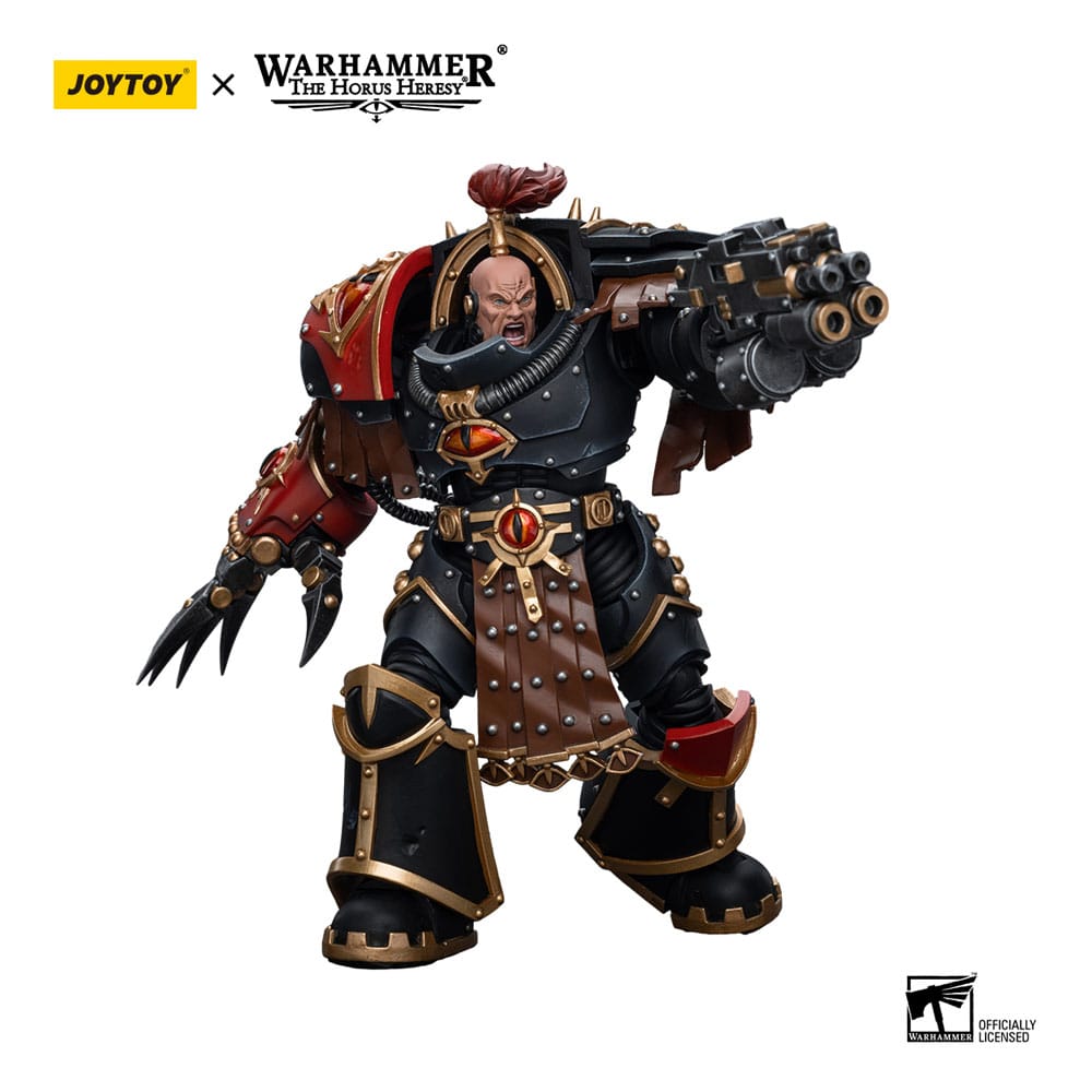 Warhammer The Horus Heresy Action Figure 1/18 Sons of Horus Ezekyle Abaddon First Captain of the XVlth Legion 12cm - Action Figures - Joy Toy (CN) - Hobby Figures UK