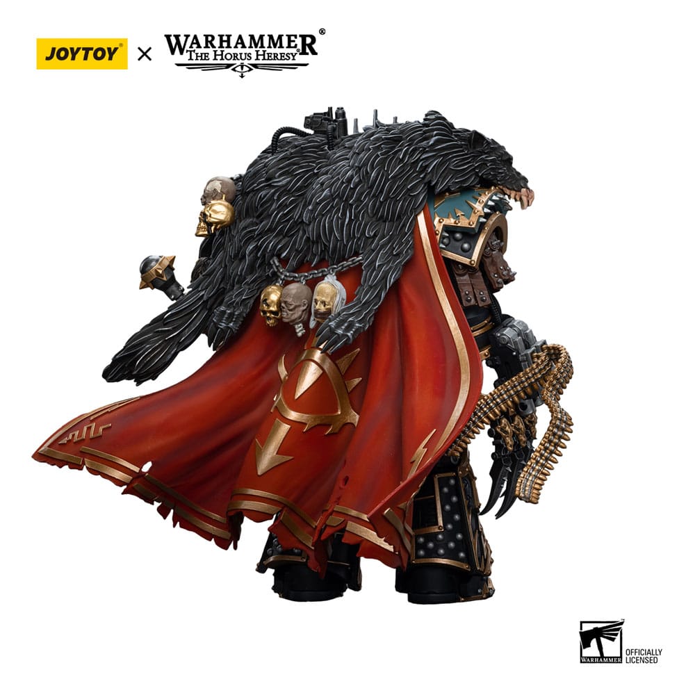 Figura De Acción Warhammer 40K – Horus Warmaster De La XVI Legión, Escala 1/18, Articulaciones Móviles De JOYTOY