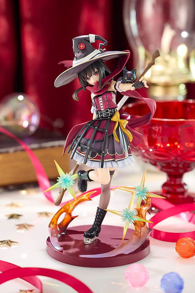 Konosuba God's blessing on this wonderful world! PVC Statue Megumin: Light Novel 10th Anniversary Ver. 18cm - Scale Statue - Kadokawa - Hobby Figures UK