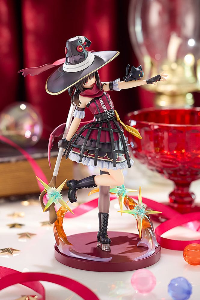 Konosuba God's blessing on this wonderful world! PVC Statue Megumin: Light Novel 10th Anniversary Ver. 18cm - Scale Statue - Kadokawa - Hobby Figures UK