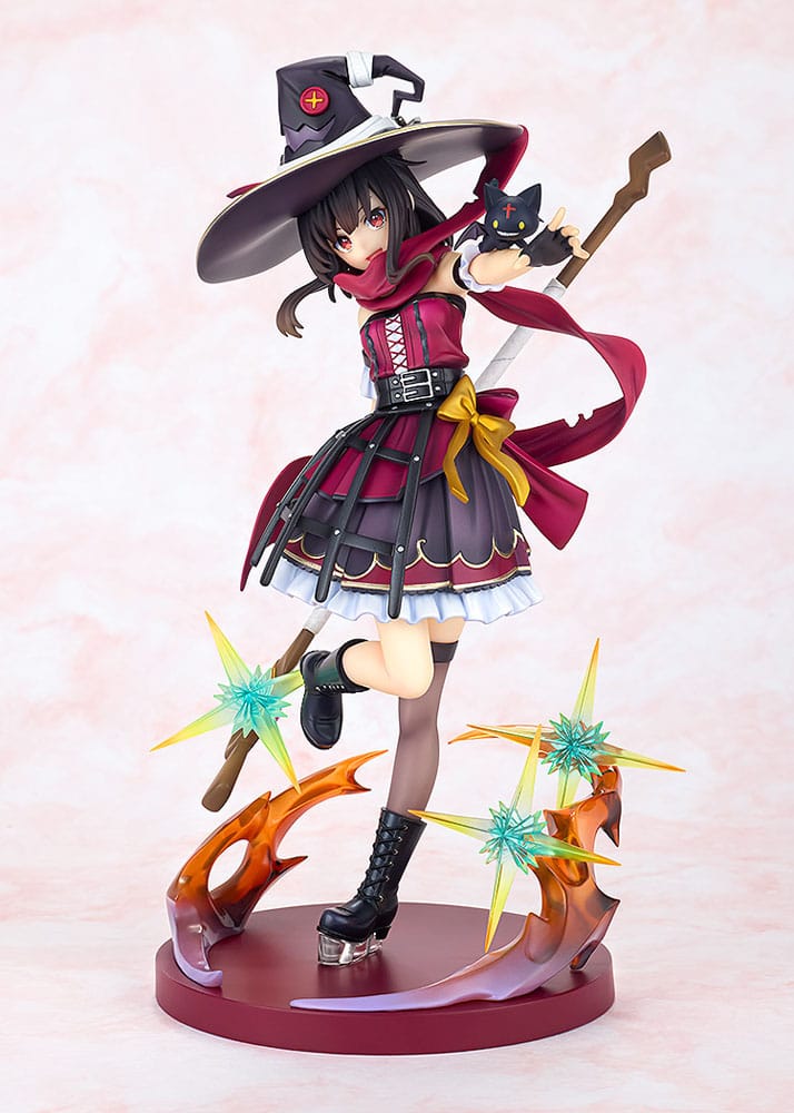 Konosuba God's blessing on this wonderful world! PVC Statue Megumin: Light Novel 10th Anniversary Ver. 18cm - Scale Statue - Kadokawa - Hobby Figures UK