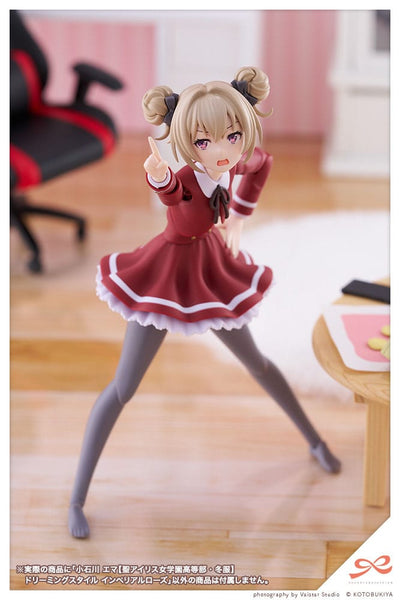 Sousai Shojo Teien Plastic Model Kit 1/10 Emma Koishikawa (St. Iris Gakuen Girl´s High School Winter Clothes) Dreaming Style Imperial Rose 14cm - Model Kit - Kotobukiya - Hobby Figures UK