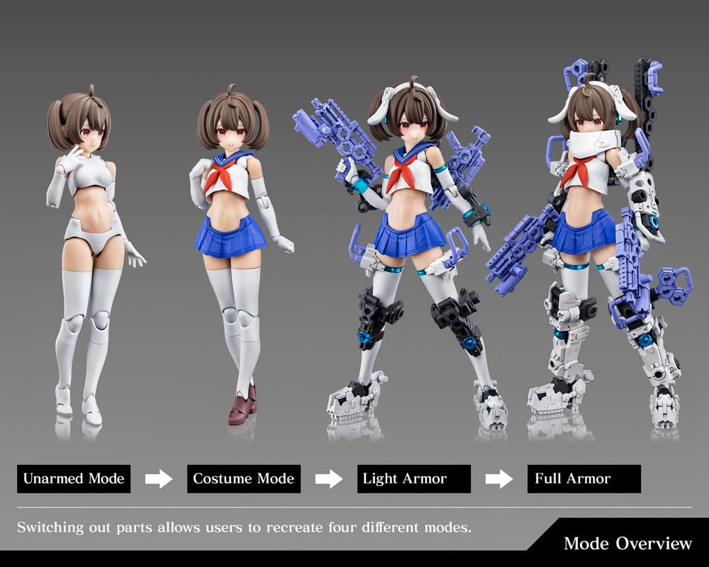 Megami Device Plastic Model Kit 1/1 Buster Doll Gunner 16cm - Model Kit - Kotobukiya - Hobby Figures UK