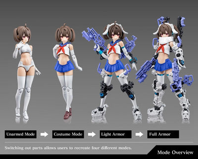 Megami Device Plastic Model Kit 1/1 Buster Doll Gunner 16cm - Model Kit - Kotobukiya - Hobby Figures UK
