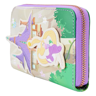 Disney by Loungefly Wallet Tangled Rapunzel Swinging From Tower - Apparel & Accessories - Loungefly - Hobby Figures UK