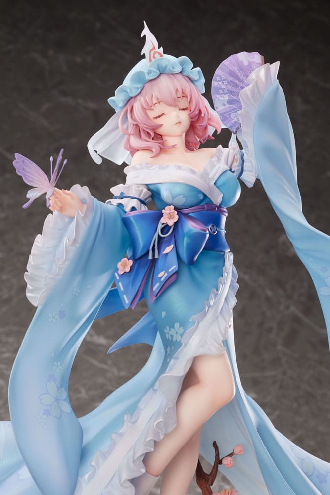 Touhou Project PVC Statue 1/6 Ghost From the Calamitous Nirvana Yuyuko Saigyouji Deluxe Edition 32cm - Scale Statue - Magi Arts - Hobby Figures UK