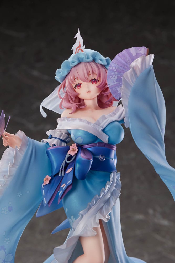 Touhou Project PVC Statue 1/6 Ghost From the Calamitous Nirvana Yuyuko Saigyouji Deluxe Edition 32cm - Scale Statue - Magi Arts - Hobby Figures UK