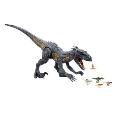 Jurassic World Dino Trackers Action Figure Super Colossal Indoraptor 41cm - Action Figures - Mattel - Hobby Figures UK
