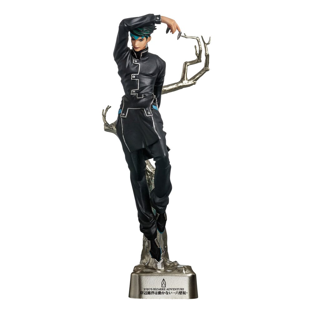 JoJo's Bizarre Adventure Figural Pen Rohan Kishibe Black Ver. 19cm - Scale Statue - Medicos Entertainment - Hobby Figures UK