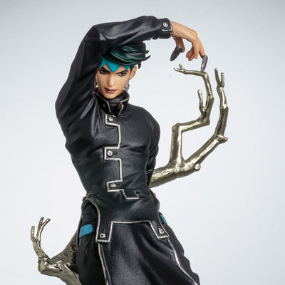 JoJo's Bizarre Adventure Figural Pen Rohan Kishibe Black Ver. 19cm - Scale Statue - Medicos Entertainment - Hobby Figures UK