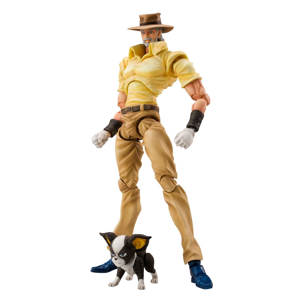 JoJo's Bizarre Adventure Super Action Action Figure Chozokado (Joseph Joestar & Iggy) (3rd-run) 15cm - Action Figures - Medicos Entertainment - Hobby Figures UK