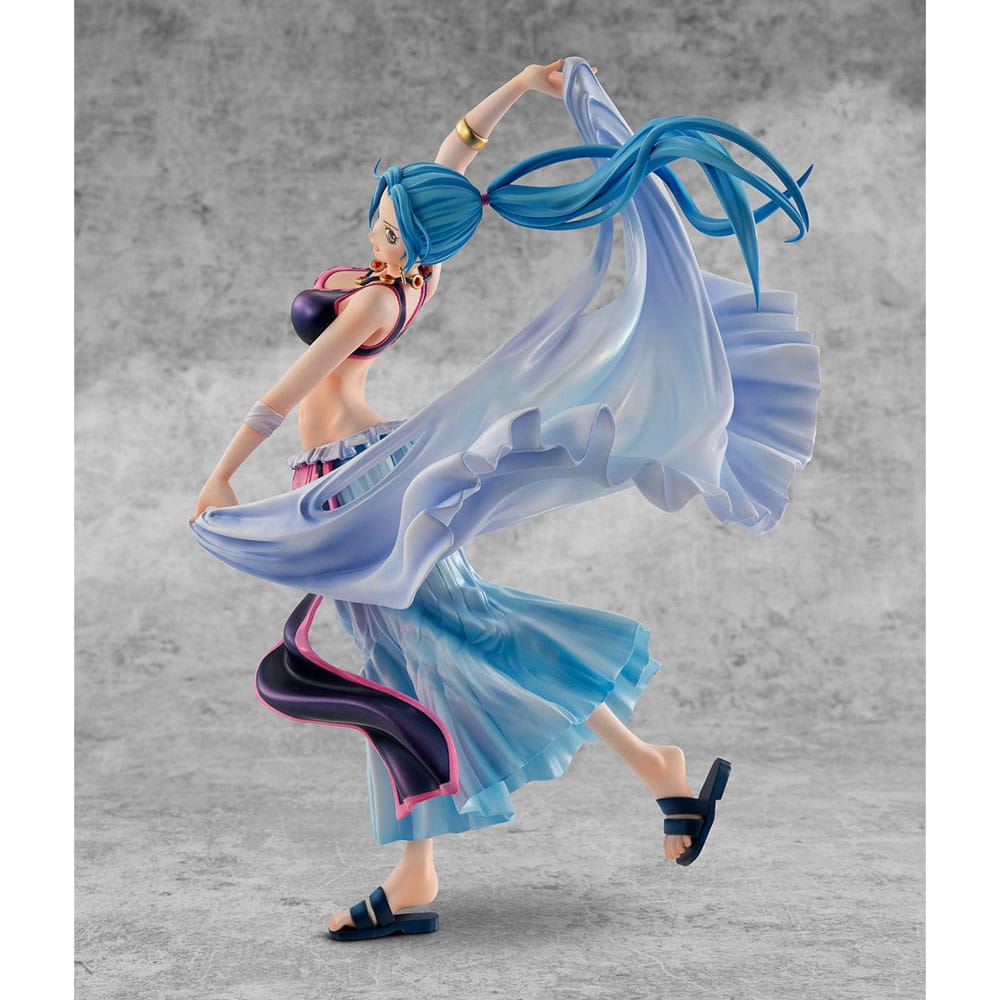 ONE PIECE NEFERTARI VIVI フィギュア One Piece P.O.P PVC Statue Playback Memories Nefertari Vivi 22cm