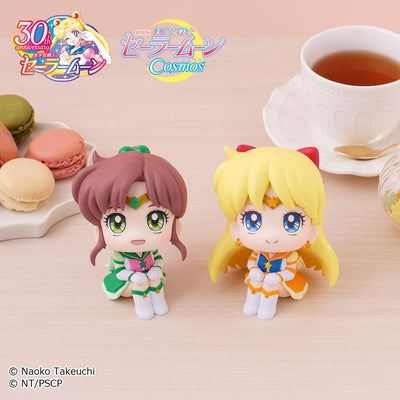 Sailor Moon Look Up PVC Statue Eternal Sailor Jupiter & Eternal Sailor Venus 11cm - Scale Statue - Megahouse - Hobby Figures UK