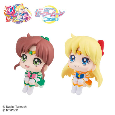 Sailor Moon Look Up PVC Statue Eternal Sailor Jupiter & Eternal Sailor Venus 11cm - Scale Statue - Megahouse - Hobby Figures UK