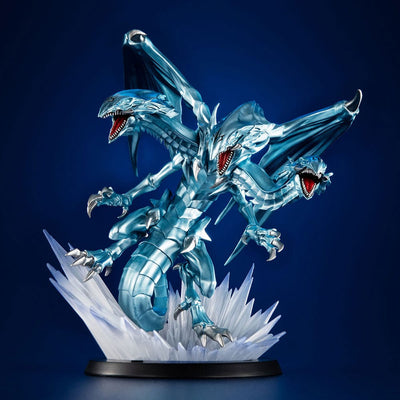 Yu-Gi-Oh! Duel Monsters Monsters Chronicle PVC Statue Blue Eyes Ultimate Dragon 14cm - Scale Statue - Megahouse - Hobby Figures UK