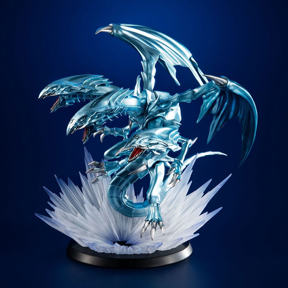 Yu-Gi-Oh! Duel Monsters Monsters Chronicle PVC Statue Blue Eyes Ultimate Dragon 14cm - Scale Statue - Megahouse - Hobby Figures UK