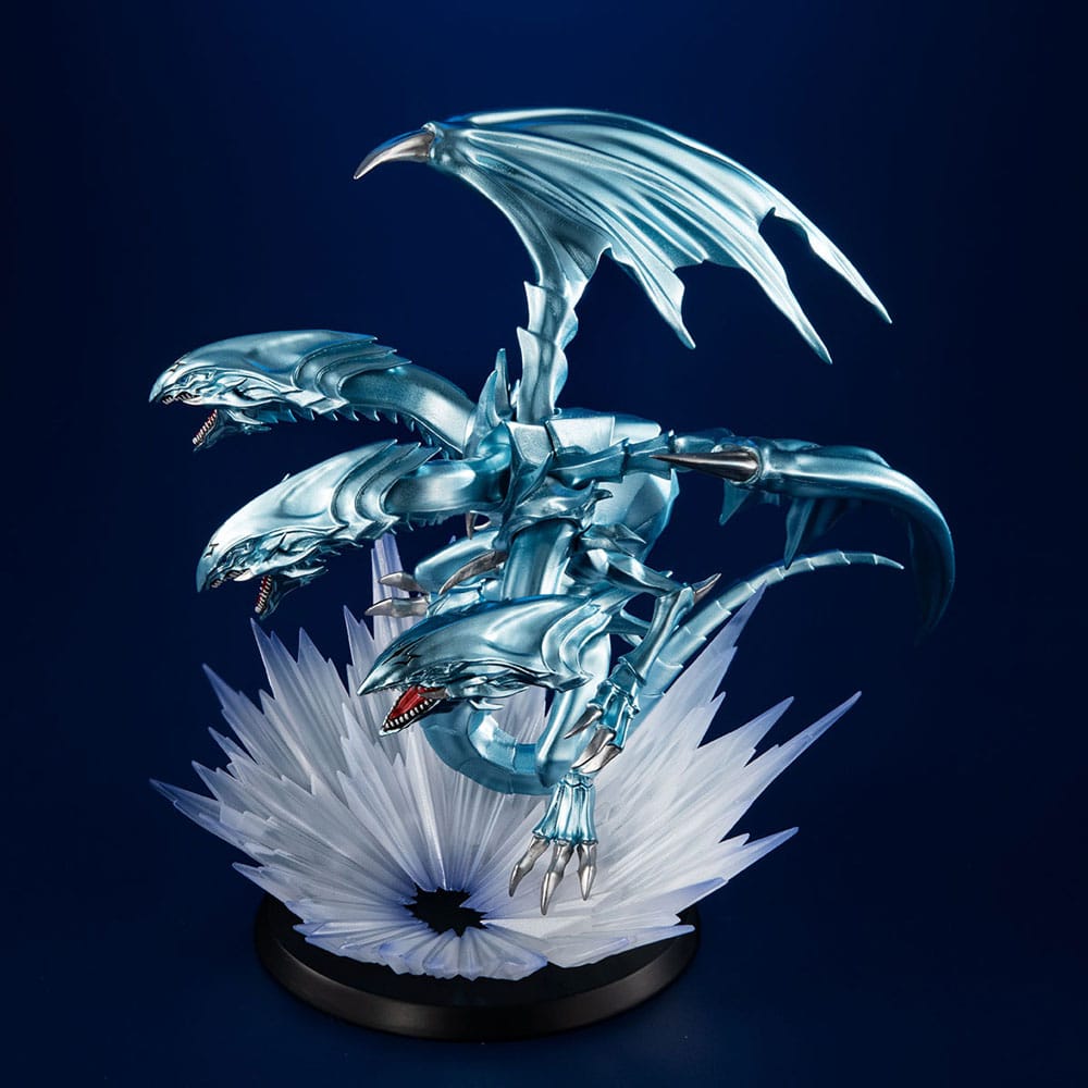 Yu-Gi-Oh! Duel Monsters Monsters Chronicle PVC Statue Blue Eyes Ultimate Dragon 14cm - Scale Statue - Megahouse - Hobby Figures UK