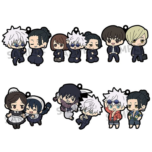 Jujutsu Kaisen Rubber Mascot 6cm Assortment Vol. 4 (6)