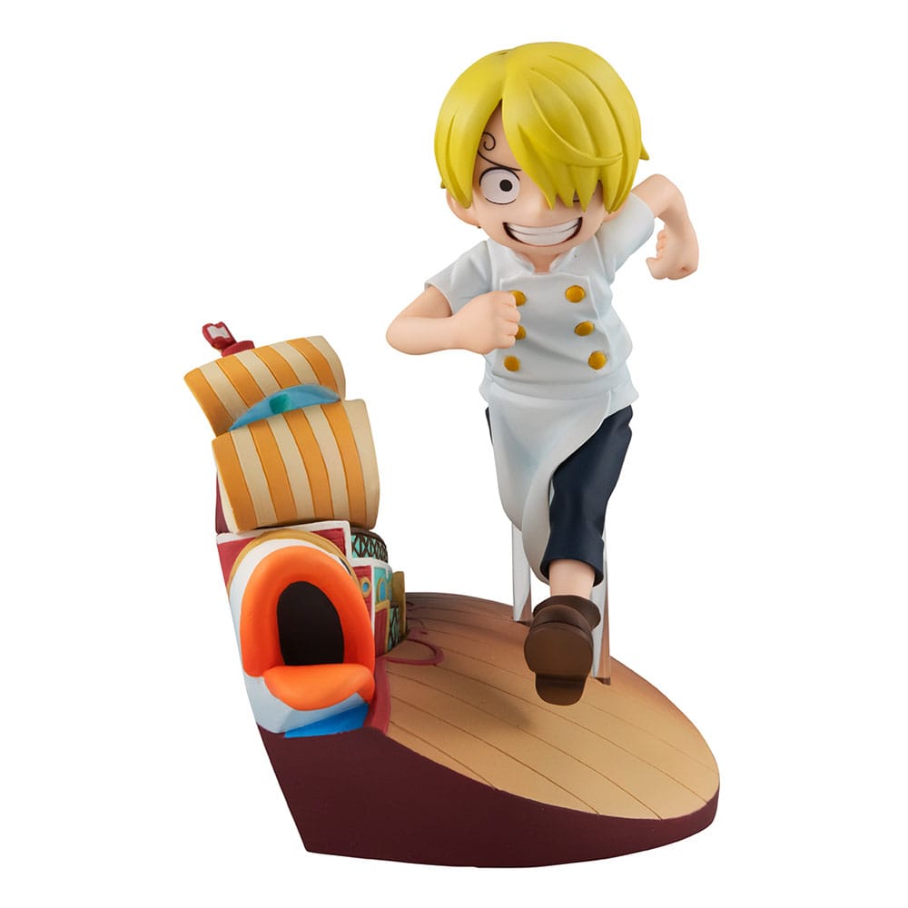 One Piece G.E.M. Series PVC Statue Sanji Run! Run! Run! 11cm