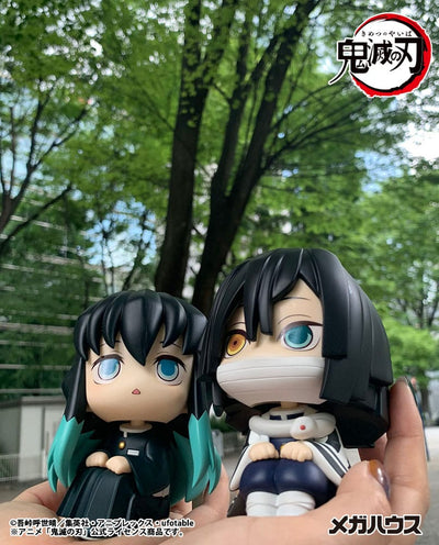 Demon Slayer Kimetsu no Yaiba Look Up PVC Statue Iguro Obanai 11cm - Scale Statue - Megahouse - Hobby Figures UK