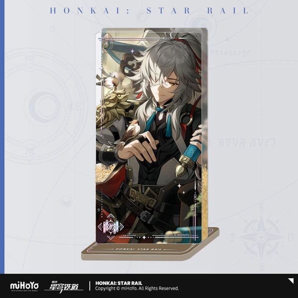 Honkai: Star Rail Light Cone Acryl Ornament with Glitter: Jing Yuan Before Dawn 7cm - Mini Figures - MiHoYo - Hobby Figures UK