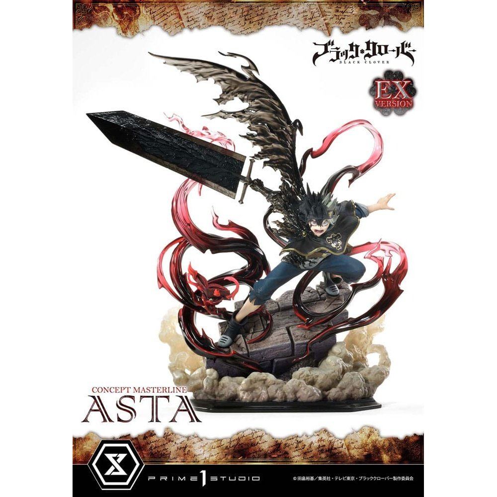 Black Clover Concept Masterline Series Statue 1/6 Asta Exclusive Ver. 50cm - Scale Statue - Prime 1 Studio - Hobby Figures UK