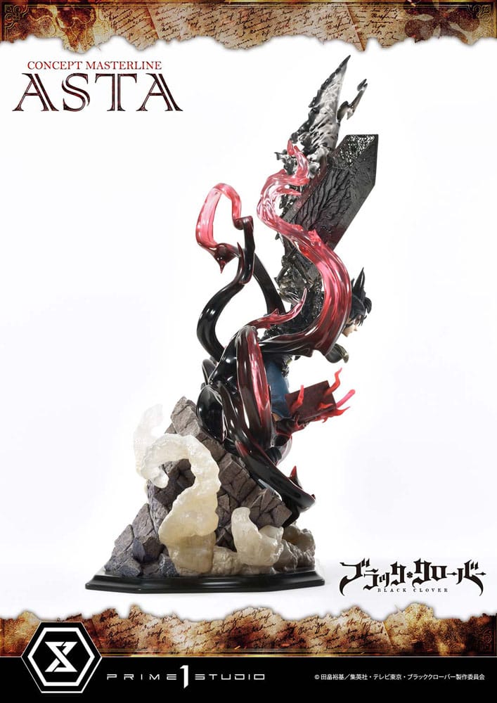 Black Clover Concept Masterline Series Statue 1/6 Asta Exclusive Ver. 50cm - Scale Statue - Prime 1 Studio - Hobby Figures UK