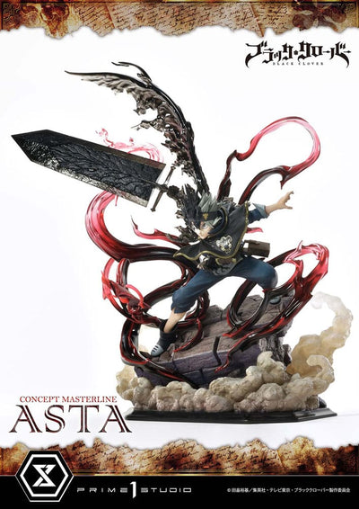 Black Clover Concept Masterline Series Statue 1/6 Asta Exclusive Ver. 50cm - Scale Statue - Prime 1 Studio - Hobby Figures UK