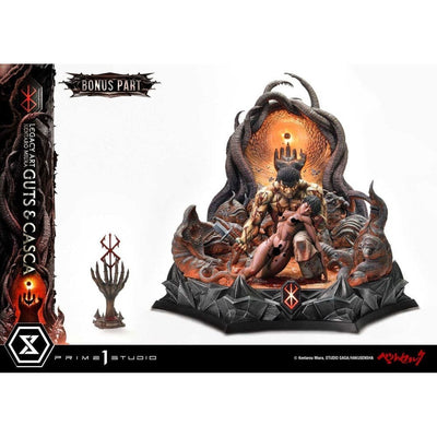 Berserk Ultimate Legacy Art Kentaro Miura Statue 1/4 Guts & Casca Bonus Version 72cm - Scale Statue - Prime 1 Studio - Hobby Figures UK