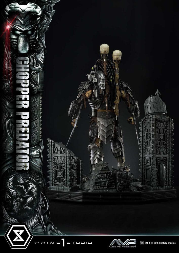 The Alien vs. Predator Museum Masterline Series Statue 1/3 Chopper Predator 103cm - Scale Statue - Prime 1 Studio - Hobby Figures UK