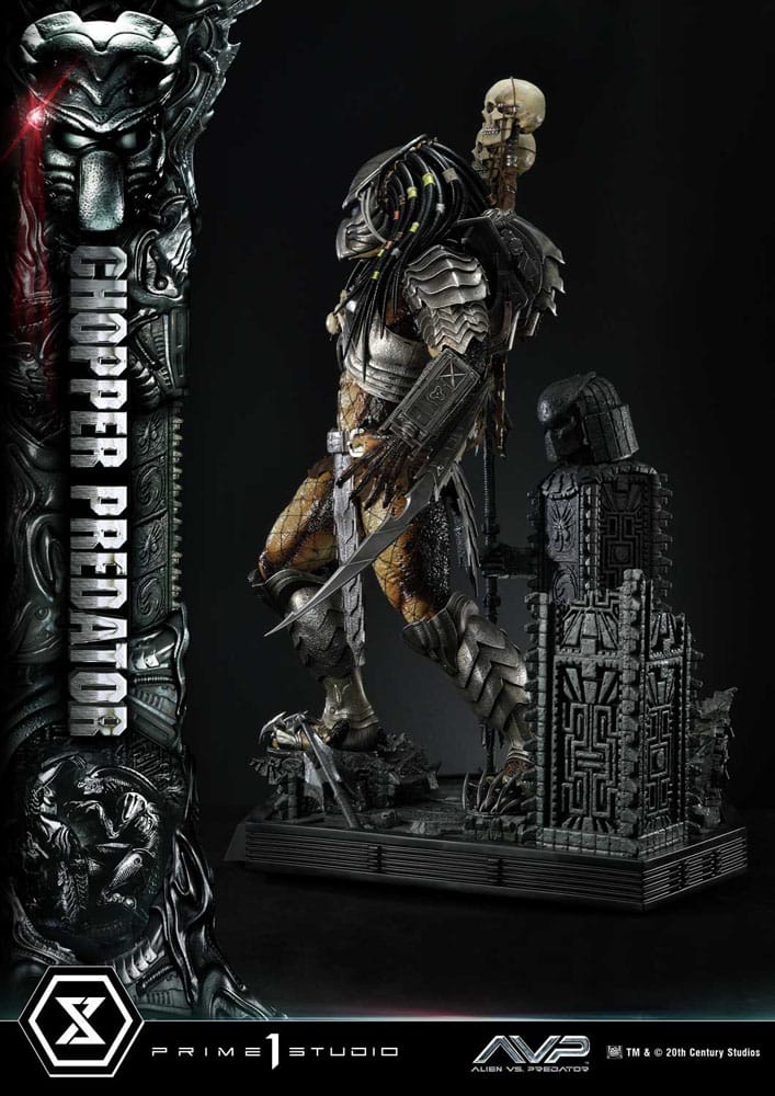 The Alien vs. Predator Museum Masterline Series Statue 1/3 Chopper Predator 103cm - Scale Statue - Prime 1 Studio - Hobby Figures UK