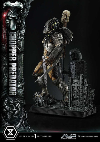 The Alien vs. Predator Museum Masterline Series Statue 1/3 Chopper Predator 103cm - Scale Statue - Prime 1 Studio - Hobby Figures UK