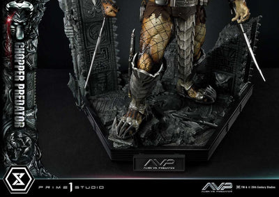 The Alien vs. Predator Museum Masterline Series Statue 1/3 Chopper Predator 103cm - Scale Statue - Prime 1 Studio - Hobby Figures UK