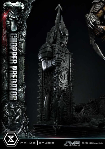 The Alien vs. Predator Museum Masterline Series Statue 1/3 Chopper Predator 103cm - Scale Statue - Prime 1 Studio - Hobby Figures UK