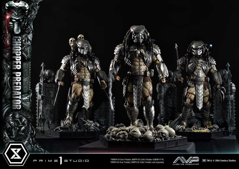 The Alien vs. Predator Museum Masterline Series Statue 1/3 Chopper Predator 103cm - Scale Statue - Prime 1 Studio - Hobby Figures UK