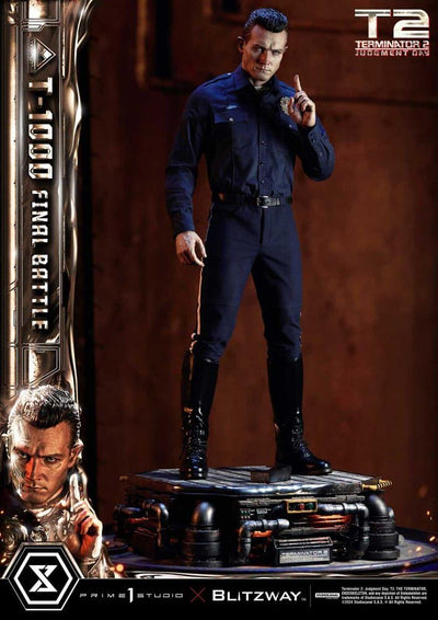 Terminator 2 Museum Masterline Series Statue 1/3 T-1000 Final Battle 73cm - Scale Statue - Prime 1 Studio - Hobby Figures UK