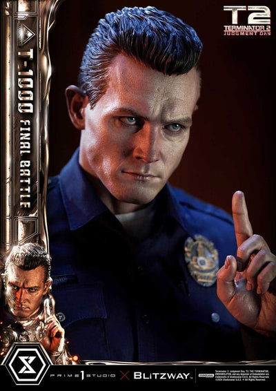 Terminator 2 Museum Masterline Series Statue 1/3 T-1000 Final Battle Deluxe Bonus Version 73cm - Scale Statue - Prime 1 Studio - Hobby Figures UK