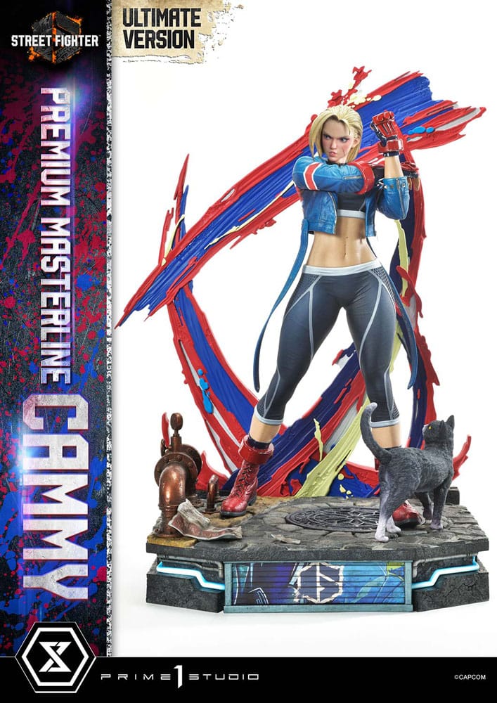 Street Fighter Ultimate Premium Masterline Series Statue 1/4 Cammy Deluxe Version 55cm - Scale Statue - Prime 1 Studio - Hobby Figures UK