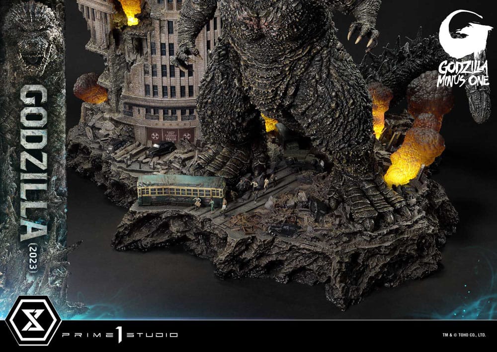 Godzilla Minus One Diorama Masterline Series Godzilla 2023 70cm - Scale Statue - Prime 1 Studio - Hobby Figures UK