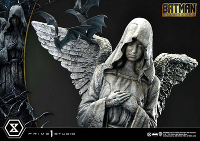 Batman Ultimate Premium Masterline Series Statue 1/4 Batman Rebirth Edition Black Deluxe Bonus Version 71cm - Scale Statue - Prime 1 Studio - Hobby Figures UK