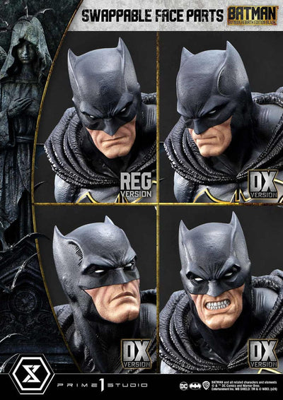 Batman Ultimate Premium Masterline Series Statue 1/4 Batman Rebirth Edition Black Deluxe Bonus Version 71cm - Scale Statue - Prime 1 Studio - Hobby Figures UK