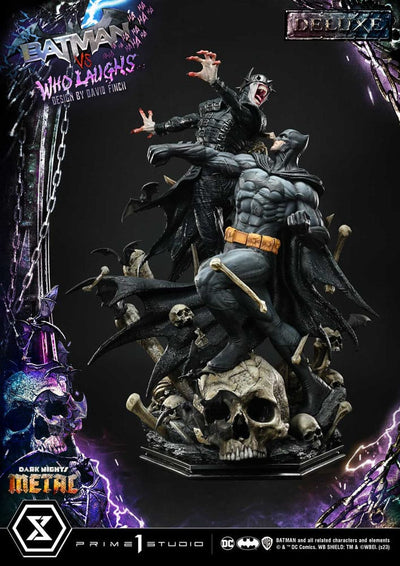 Dark Nights: Metal Ultimate Premium Masterline Series Statue 1/4 Batman VS Batman Who Laughs Deluxe Bonus Version 67cm - Scale Statue - Prime 1 Studio - Hobby Figures UK