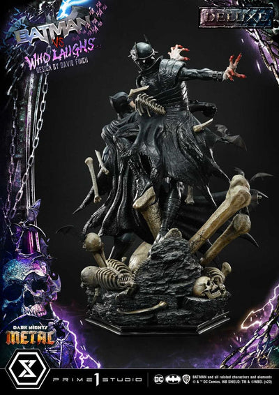 Dark Nights: Metal Ultimate Premium Masterline Series Statue 1/4 Batman VS Batman Who Laughs Deluxe Bonus Version 67cm - Scale Statue - Prime 1 Studio - Hobby Figures UK