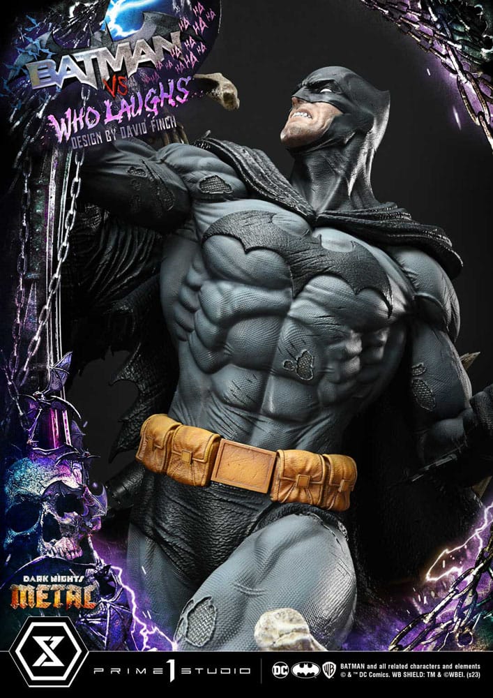Dark Nights: Metal Ultimate Premium Masterline Series Statue 1/4 Batman VS Batman Who Laughs Deluxe Bonus Version 67cm - Scale Statue - Prime 1 Studio - Hobby Figures UK