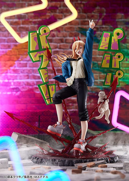 Chainsaw Man PVC Statue 1/7 Power 31cm - Scale Statue - Phat! - Hobby Figures UK