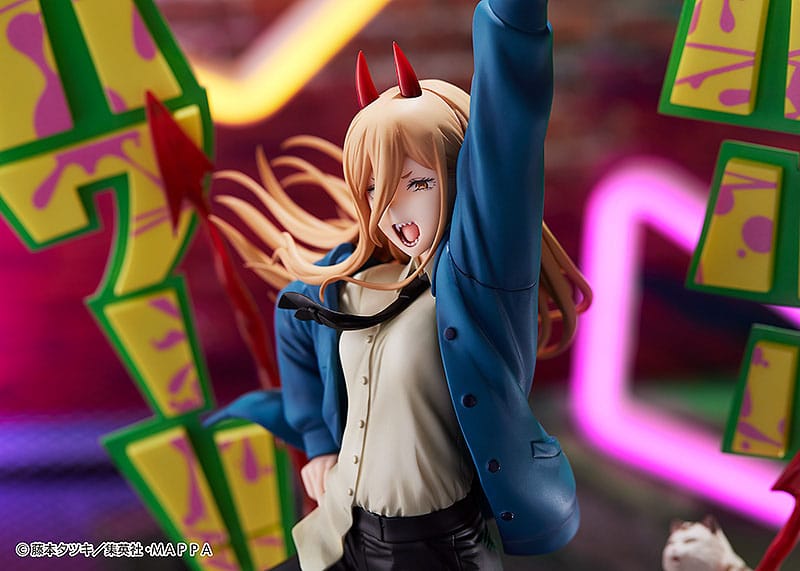 Chainsaw Man PVC Statue 1/7 Power 31cm - Scale Statue - Phat! - Hobby Figures UK
