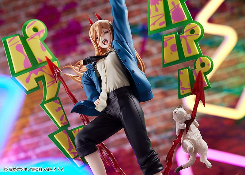 Chainsaw Man PVC Statue 1/7 Power 31cm - Scale Statue - Phat! - Hobby Figures UK