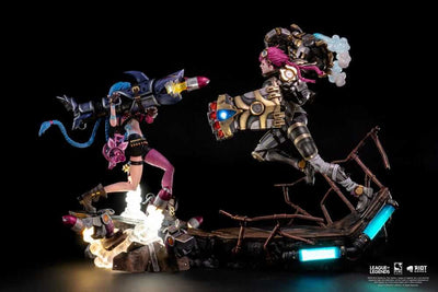 League of Legends Statues 1/6 2-Pack Vi & Jinx - Scale Statue - Pure Arts - Hobby Figures UK