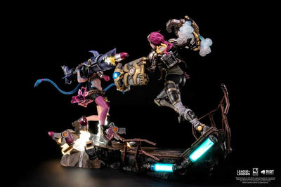 League of Legends Statues 1/6 2-Pack Vi & Jinx - Scale Statue - Pure Arts - Hobby Figures UK