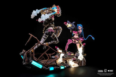 League of Legends Statues 1/6 2-Pack Vi & Jinx - Scale Statue - Pure Arts - Hobby Figures UK